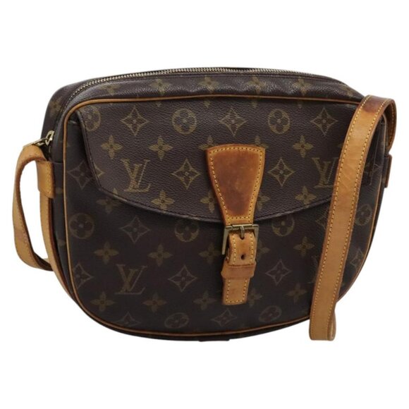 LOUIS VUITTON Monogram Jeune Fille GM Shoulder Bag M51225 LV Auth BD226